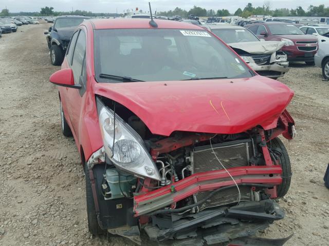 KL8CD6S9XEC590478 - 2014 CHEVROLET SPARK 1LT RED photo 7