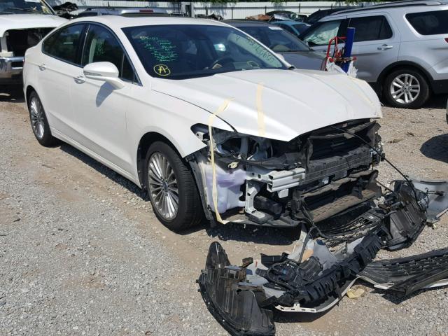 3FA6P0D96DR251356 - 2013 FORD FUSION TIT WHITE photo 1