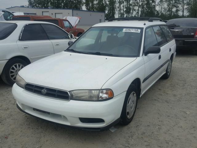 4S3BK4252W6305394 - 1998 SUBARU LEGACY BRI WHITE photo 2