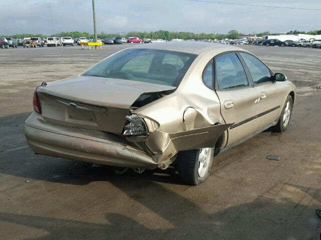 1FAFP53U61A139911 - 2001 FORD TAURUS GOLD photo 4