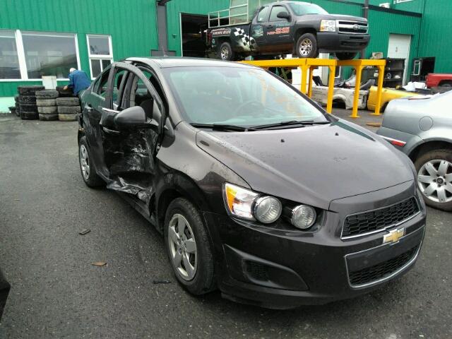 1G1JC5EH3D4248418 - 2013 CHEVROLET SONIC LT CHARCOAL photo 1