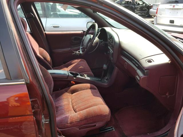 2G1WN52K1W9127841 - 1998 CHEVROLET LUMINA LTZ MAROON photo 5