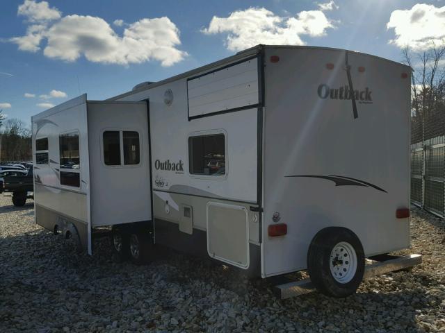 4YDT31R288S631347 - 2008 KEYSTONE OUTBACK WHITE photo 2