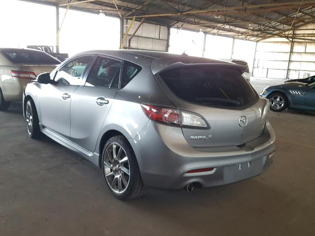 JM1BL1H65A1259187 - 2010 MAZDA 3 S SILVER photo 3