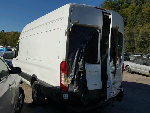 1FTSW3XG9FKA51876 - 2015 FORD TRANSIT T- WHITE photo 3