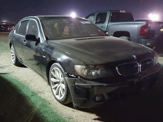 WBAHN83568DT84345 - 2008 BMW 750 BLACK photo 1