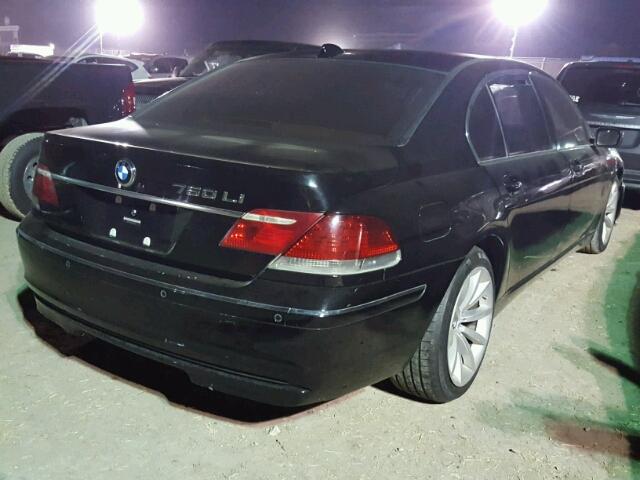 WBAHN83568DT84345 - 2008 BMW 750 BLACK photo 4