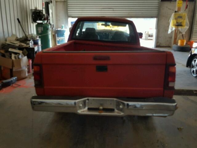 1B7GL23X9TS597748 - 1996 DODGE DAKOTA RED photo 6