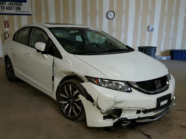 19XFB2F97FE208124 - 2015 HONDA CIVIC EXL 白色 照片 1