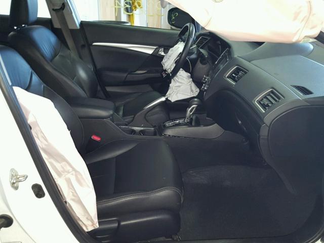 19XFB2F97FE208124 - 2015 HONDA CIVIC EXL 白色 照片 5