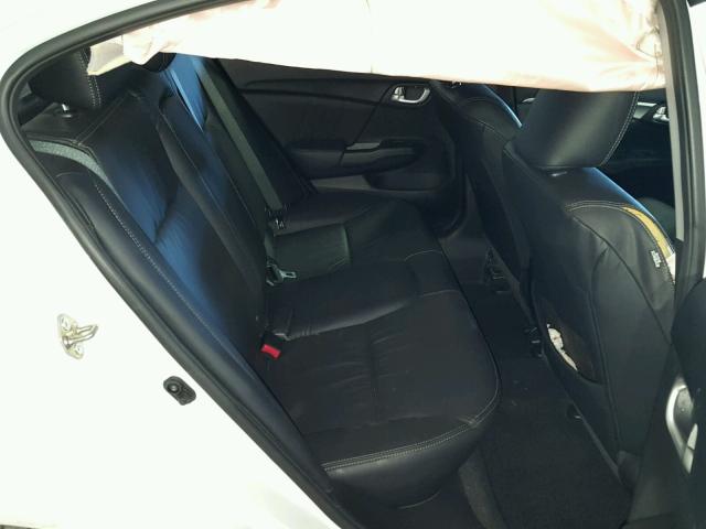 19XFB2F97FE208124 - 2015 HONDA CIVIC EXL 白色 照片 6