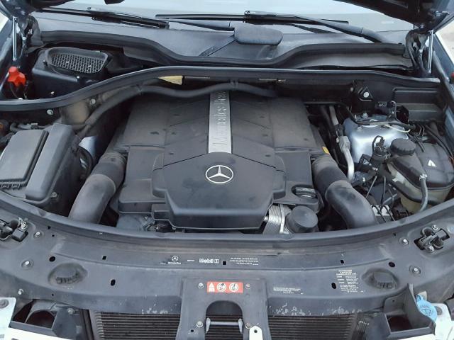 4JGBB75E96A064228 - 2006 MERCEDES-BENZ ML 500 BLUE photo 7