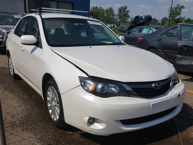 JF1GE61658H501457 - 2008 SUBARU IMPREZA SE WHITE photo 1