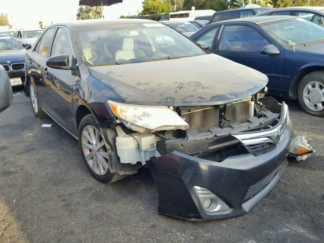 4T1BF1FK2CU062207 - 2012 TOYOTA CAMRY BASE BLACK photo 1
