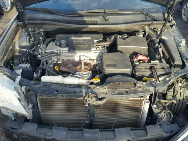 4T1BF1FK2CU062207 - 2012 TOYOTA CAMRY BASE BLACK photo 7