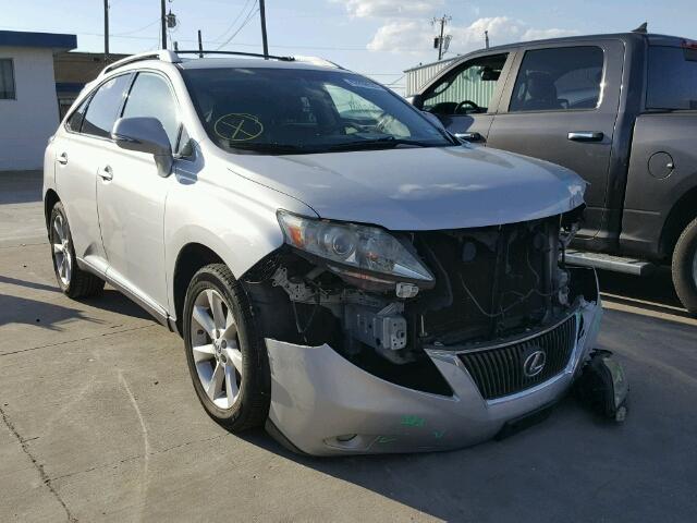 JTJZK1BA7C2412628 - 2012 LEXUS RX SILVER photo 1