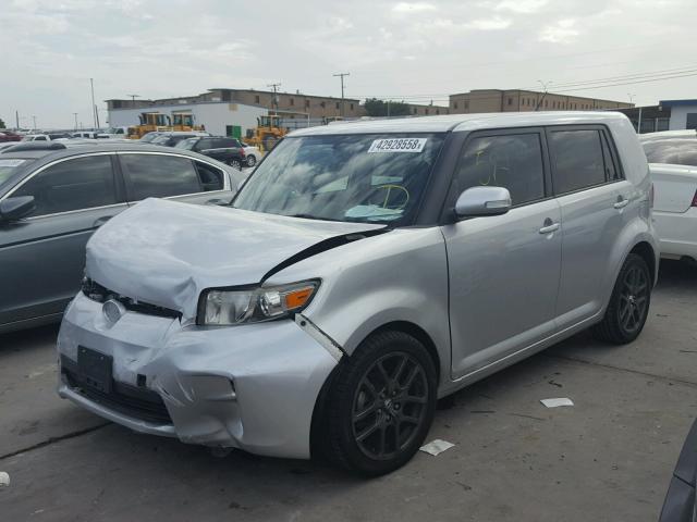 JTLZE4FE6CJ012420 - 2012 TOYOTA SCION XB Plata foto 2