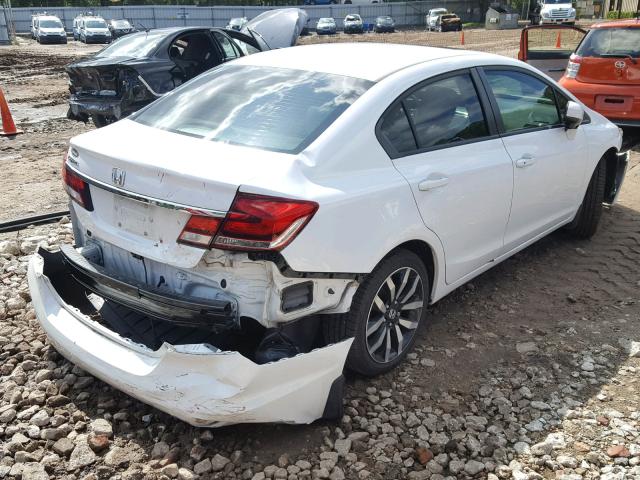 19XFB2F98FE020647 - 2015 HONDA CIVIC EXL 白色 照片 4