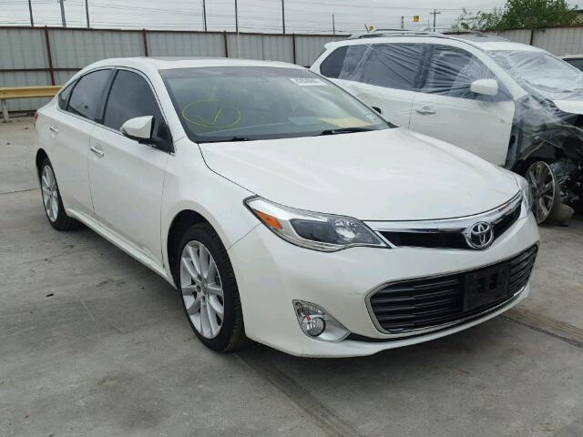 4T1BK1EBXDU025906 - 2013 TOYOTA AVALON BAS WHITE photo 1