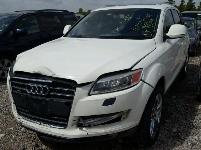 WA1BY74L28D055563 - 2008 AUDI Q7 3.6 QUA WHITE photo 2