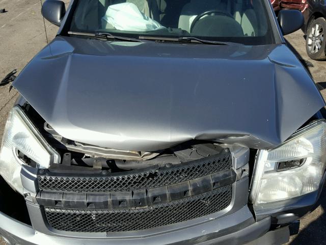 2CNDL73F456062366 - 2005 CHEVROLET EQUINOX GRAY photo 7