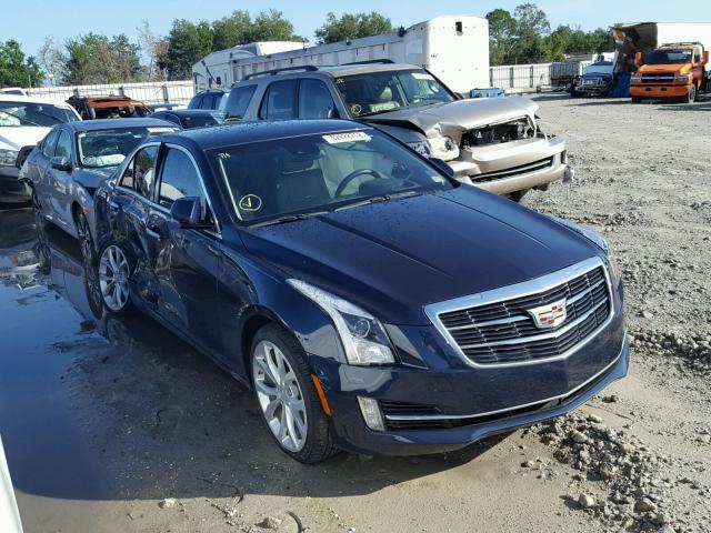 1G6AE5SX0F0137710 - 2015 CADILLAC ATS PREMIU BLUE photo 1