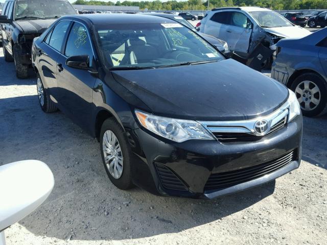 4T4BF1FK2DR305697 - 2013 TOYOTA CAMRY L BLACK photo 1