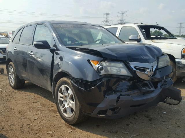 2HNYD28269H501101 - 2009 ACURA MDX BLACK photo 1