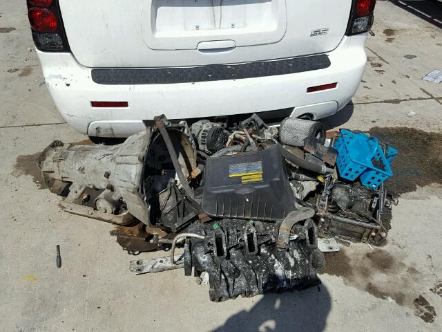 1GNET13H862332034 - 2006 CHEVROLET TRAILBLAZE WHITE photo 9