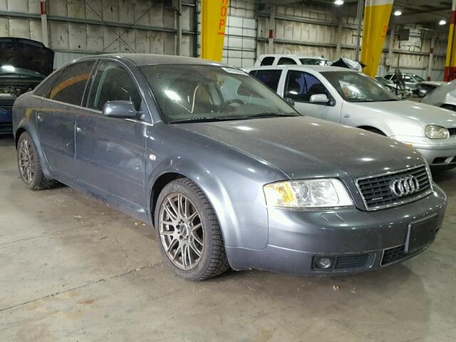 WAUML64B24N014155 - 2004 AUDI A6 4.2 QUA GRAY photo 1