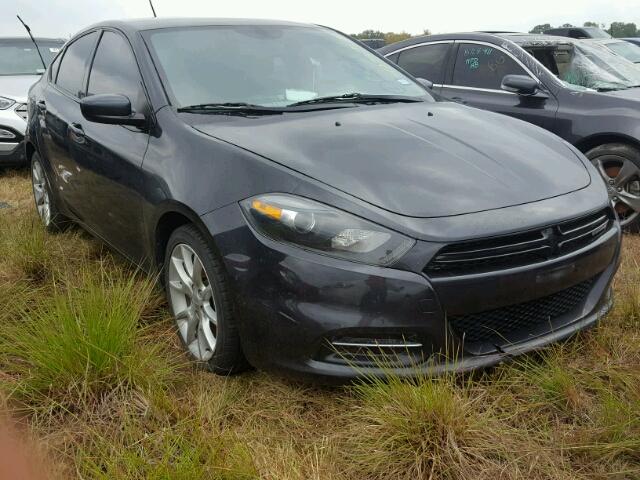 1C3CDFBB1ED732631 - 2014 DODGE DART SXT BLACK photo 1