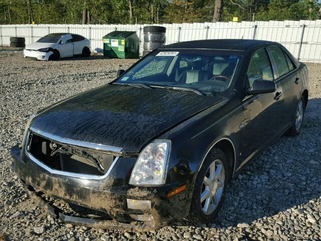 1G6DW677770136502 - 2007 CADILLAC STS BLACK photo 2