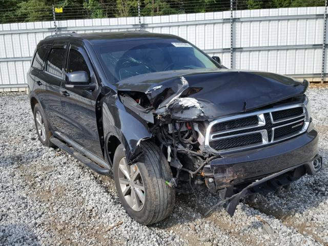 1C4RDHDG1EC483778 - 2014 DODGE DURANGO LI BLACK photo 1