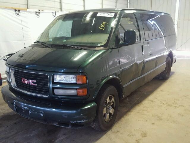 1GDFG65R121107129 - 2002 GMC SAVANA G15 GREEN photo 9