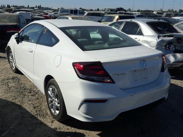 2HGFG3B53EH514638 - 2014 HONDA CIVIC LX WHITE photo 3