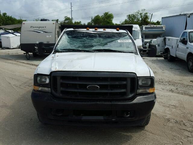 1FDWW36P03ED55753 - 2003 FORD F350 SUPER WHITE photo 9