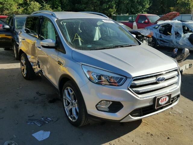 1FMCU0JD7HUA19194 - 2017 FORD ESCAPE SILVER photo 1