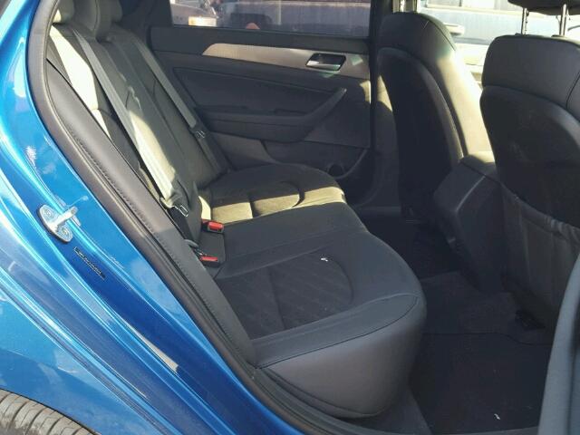 5NPE34AFXJH640616 - 2018 HYUNDAI SONATA SPO BLUE photo 6
