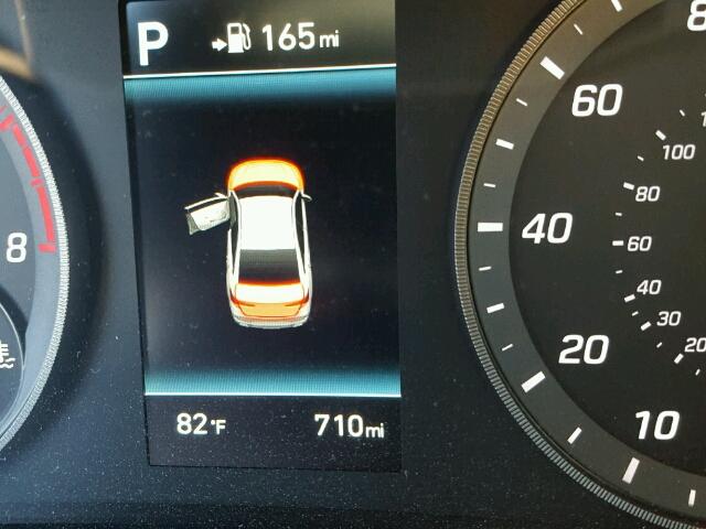 5NPE34AFXJH640616 - 2018 HYUNDAI SONATA SPO BLUE photo 8