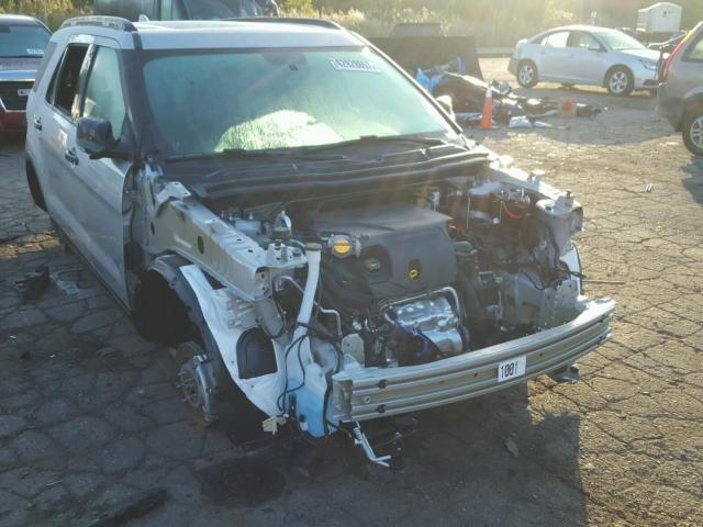 1FM5K8GT9HGC65349 - 2017 FORD EXPLORER S 银色 照片 1