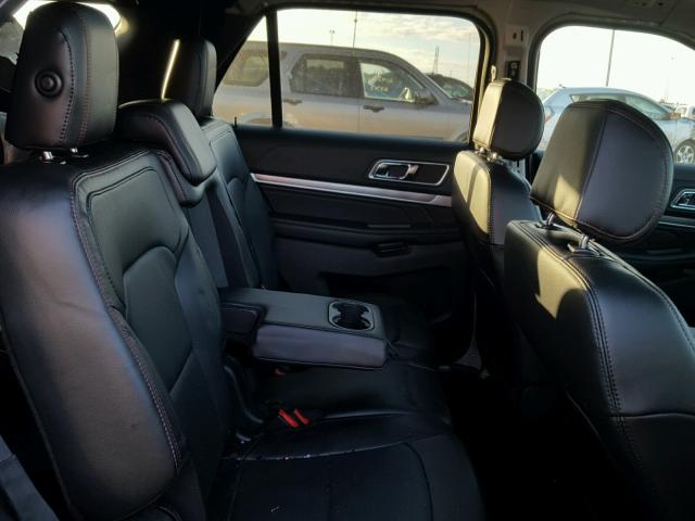 1FM5K8GT9HGC65349 - 2017 FORD EXPLORER S 银色 照片 6