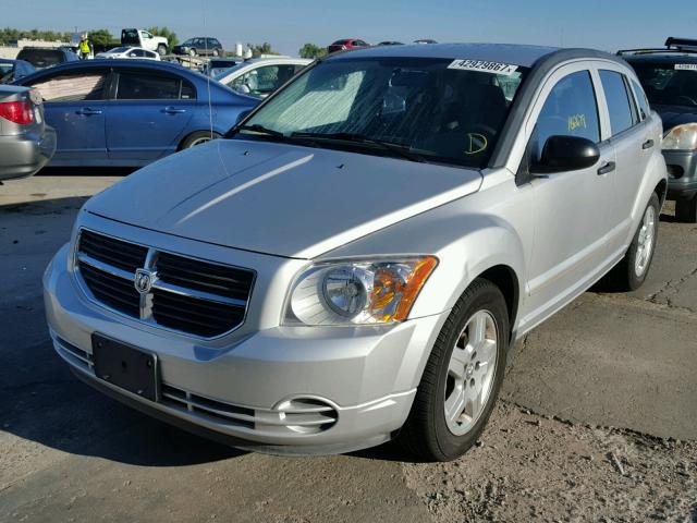 1B3HB48B08D685245 - 2008 DODGE CALIBER SX SILVER photo 2