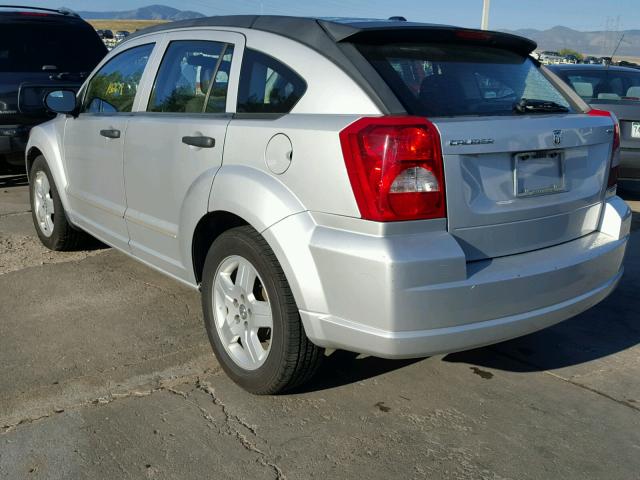 1B3HB48B08D685245 - 2008 DODGE CALIBER SX SILVER photo 3