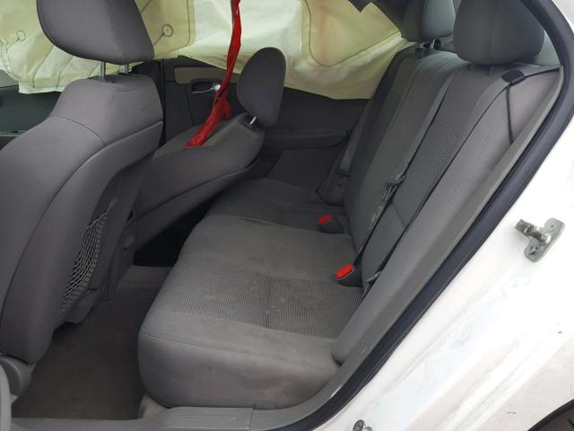1G1ZB5EB8AF268293 - 2010 CHEVROLET MALIBU LS Ağ foto 6