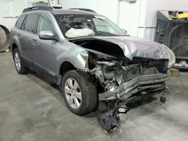 4S4BRCCC3B3399330 - 2011 SUBARU OUTBACK SILVER photo 1