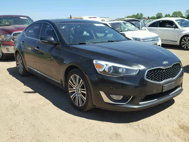 KNALN4D72E5132231 - 2014 KIA CADENZA PR BLACK photo 1