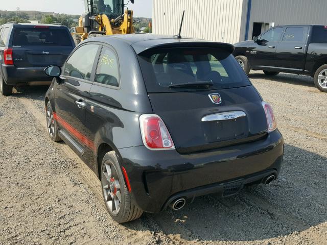 3C3CFFFH1CT378948 - 2012 FIAT 500 ABARTH BEIGE photo 3