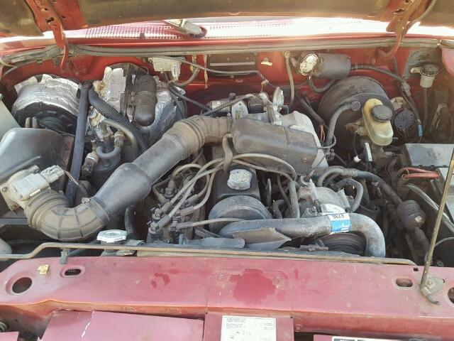 1FTCR10A7RPC19513 - 1994 FORD RANGER RED photo 7