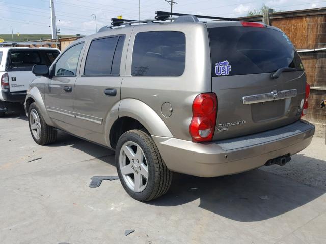 1D8HB58217F562031 - 2007 DODGE DURANGO LI GOLD photo 3