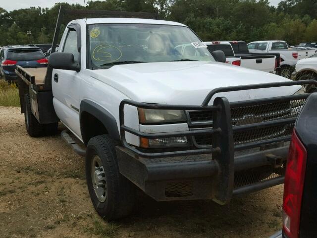 1GCHC24U37E184849 - 2007 CHEVROLET SILVERADO WHITE photo 1